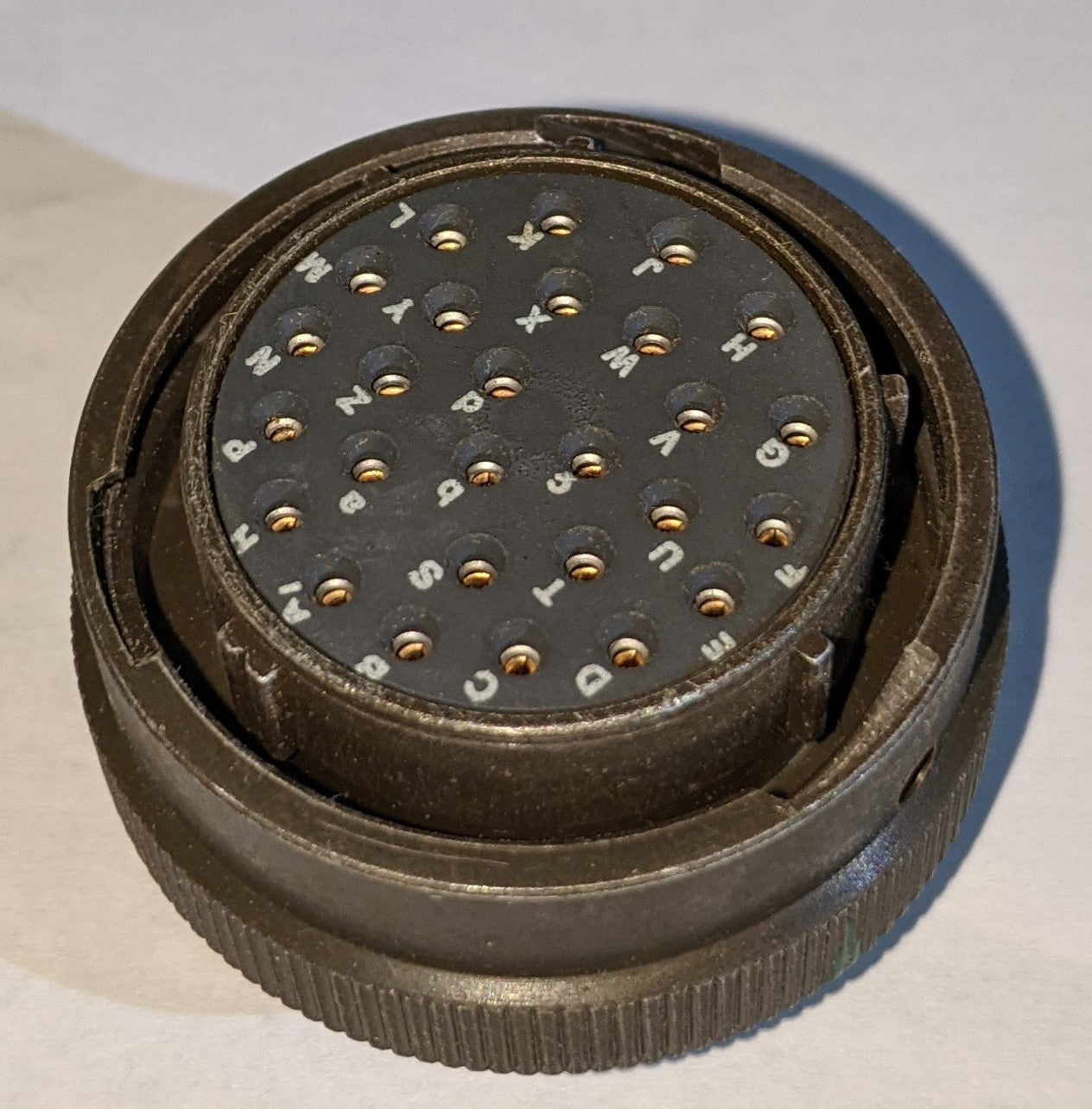 ( OS_851-08EC20-27S50 ) SOURIAU CONNECTOR CONN PLUG FMALE 27POS SOLDER CUP