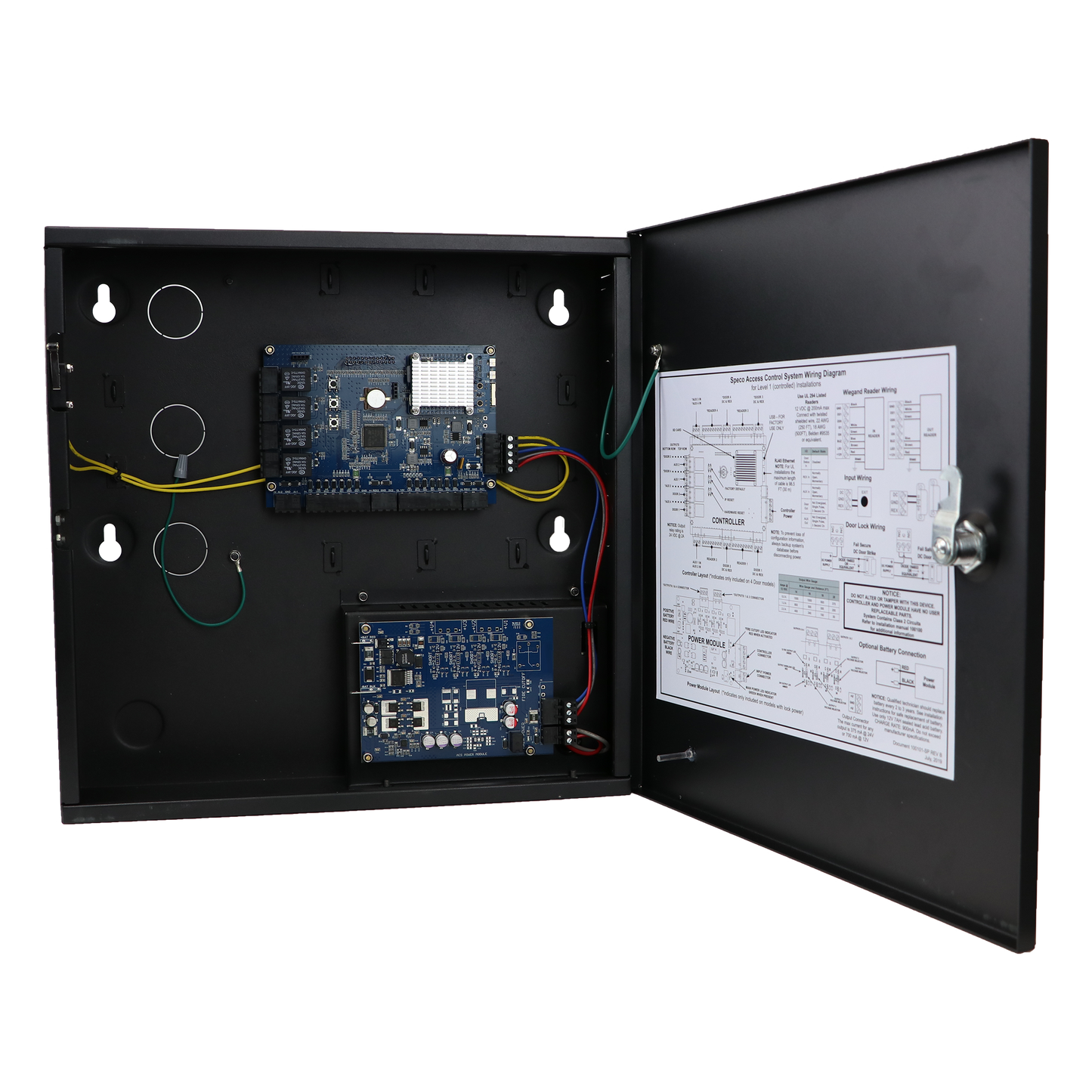 ( speco_A2E4 ) 2 to 4 Door with Basic Power