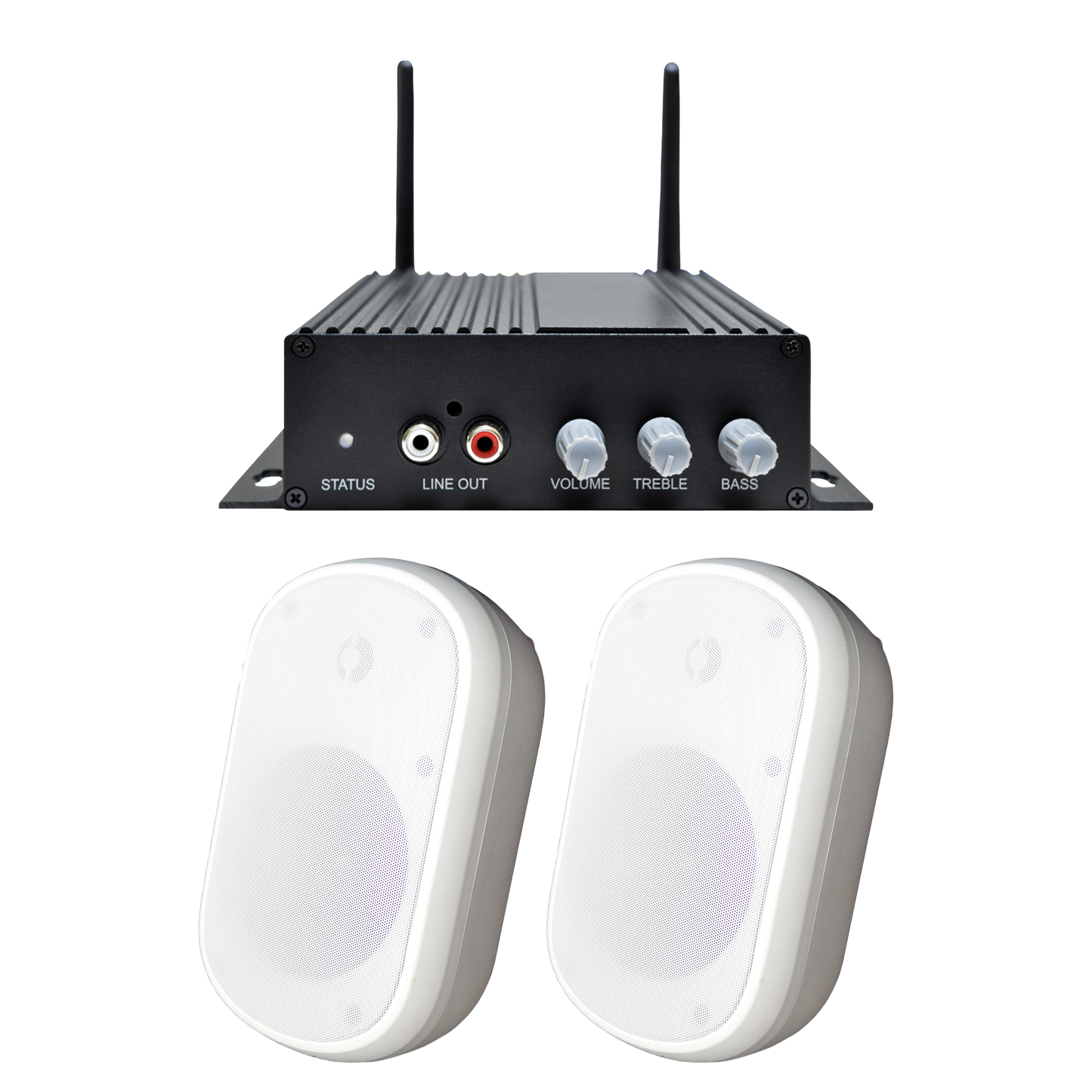 ( speco_AACEK1W ) AA1 Amp and SPCE5OW Bundle