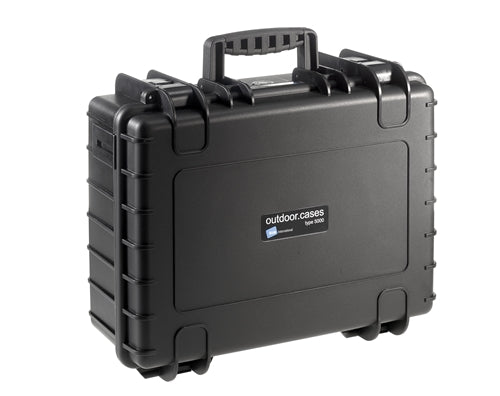 5000 Black case with SI foam (BWI_5000_B_SI)