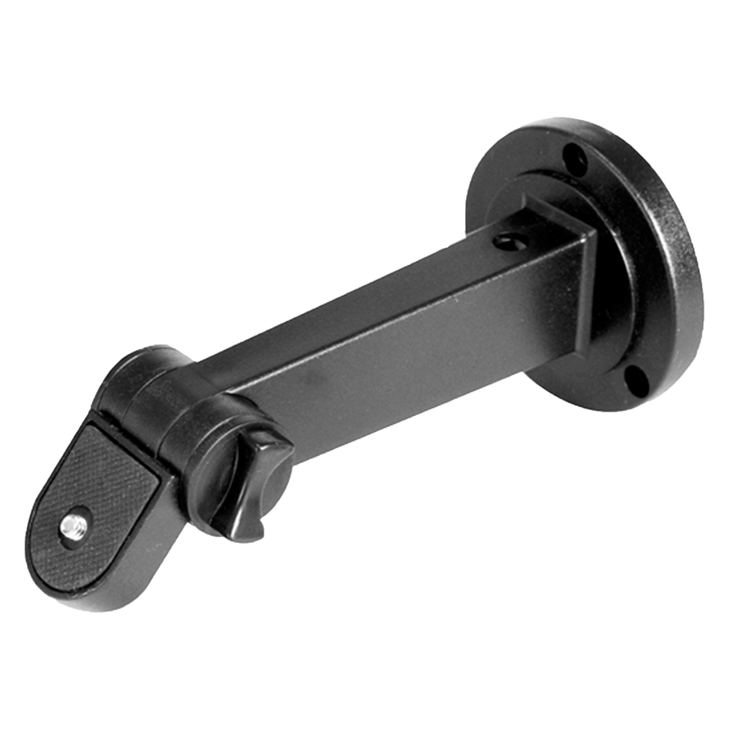( speco_CST125 ) Universal 6" Compact Plastic Camera Bracket Black
