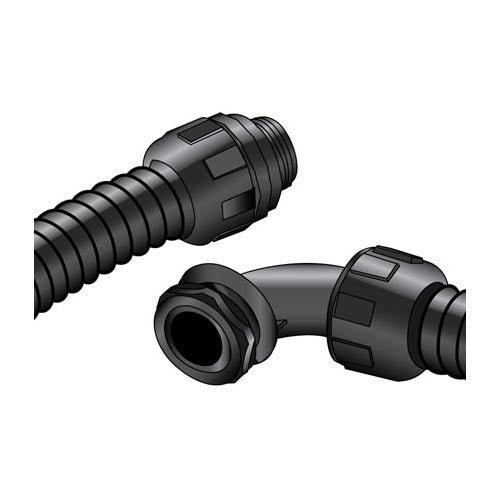 Fit Wire Management - Straight Connector (alpha_SLC3_8 BK080)