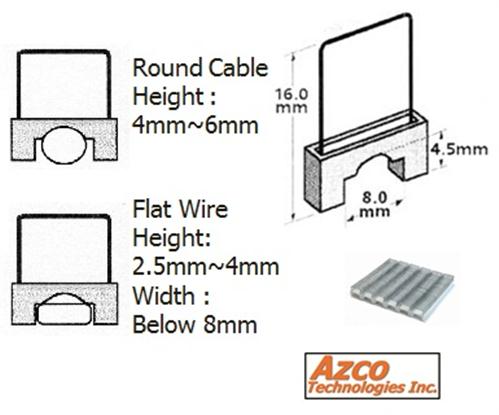 Staples for AZS667 - Small - azco_AZ1405