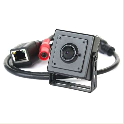 Mini IP Camera 3.7mm lens, Onvif, WDR, 2.1MP, POE, 1080P azco_AZCAMIP001