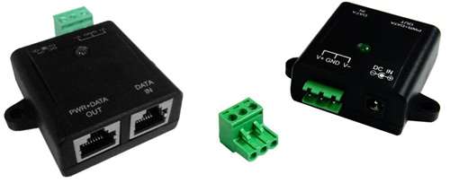 Industrial PoE Adapter W/Redundancy azco_AZPOEI24