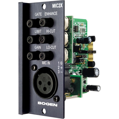 MICROPHONE XLR INPUT MODULE (MIC2X)