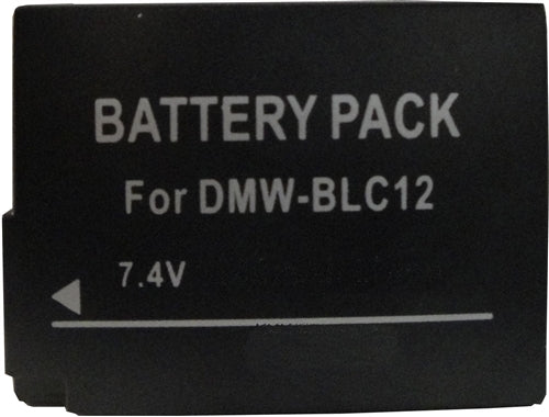 REPL. PANASONIC DMW-BLC12 7.2 VOLT (CAM-BLC12)