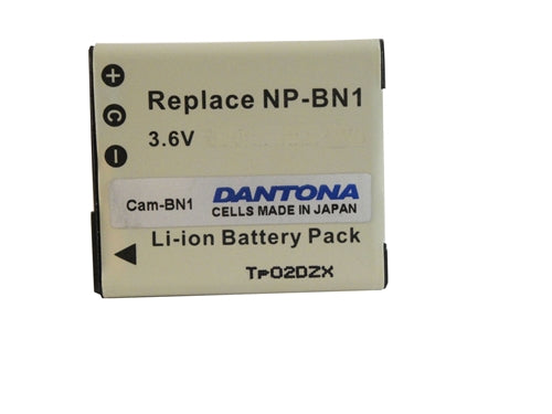 REPL. SONY NP-BN1 LI-ION 3.6V (CAM-BN1)