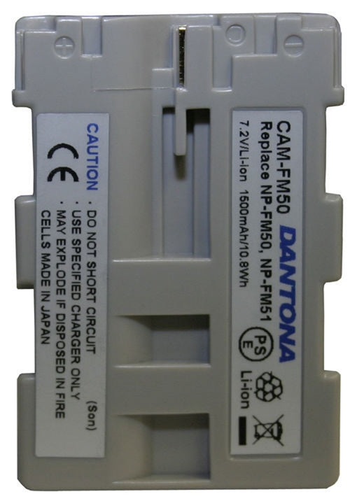 REPL. SONY CAMCORDER BATTERY (CAM-FM50)