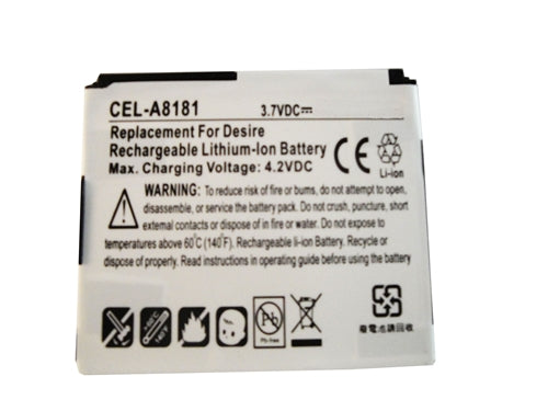 REPL. HTC DESIRE/NEXUS ONE BATTERY (CEL-A8181)