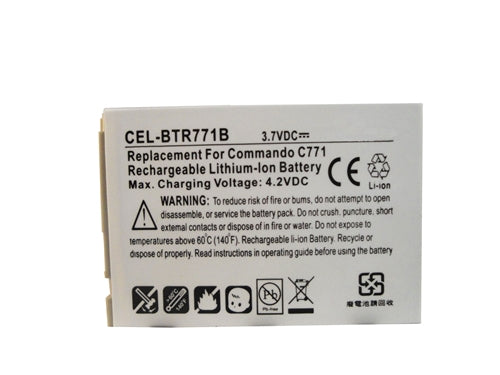 REPL. CASIO COMMANDO C771 BATTERY (CEL-BTR771B)
