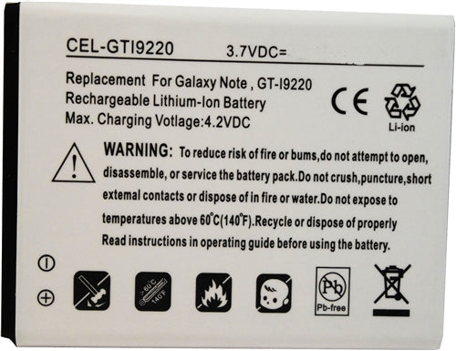 REPL. SAMSUNG GALAXY NOTE BATTERY (CEL-GTI9220)