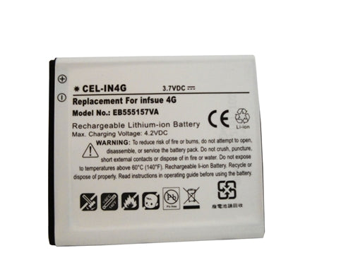 REPL. SAMSUNG INFUSE 4G BATTERY (CEL-IN4G)