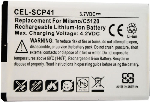 REPL. KYOCERA C5120 MILANO BATT (CEL-SCP41)
