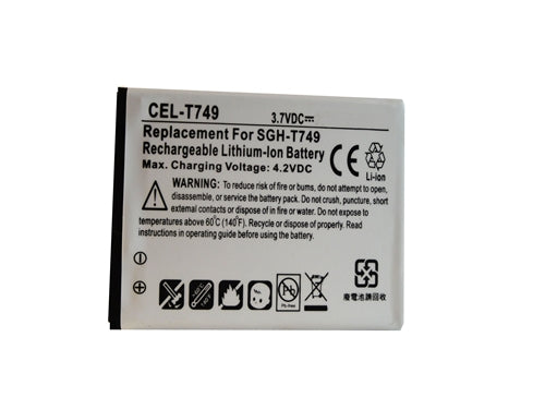 REPL. SAMSUNG SGH-T749 BATTERY (CEL-T749)