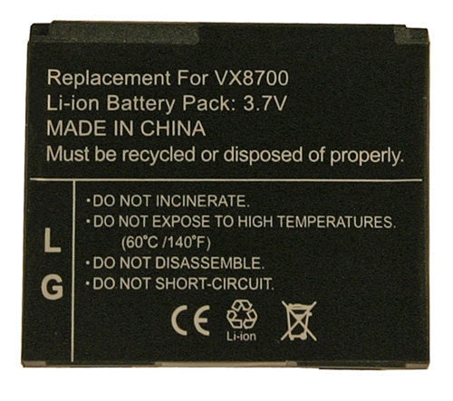 REPL. LG VX8700 BATTERY (CEL-VX8700)