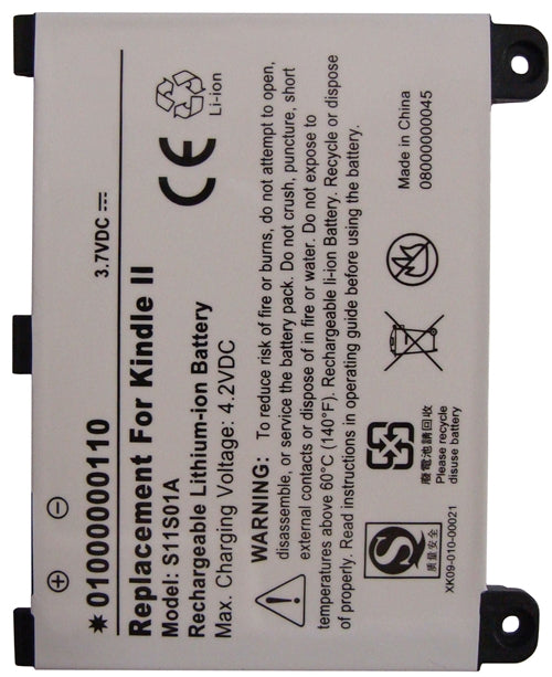 REPL. AMAZON KINDLE 2 BATTERY (PRB-4)