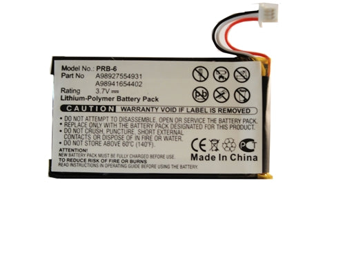 REPL. SONY E-BOOK PRS-600 BATTERY (PRB-6)