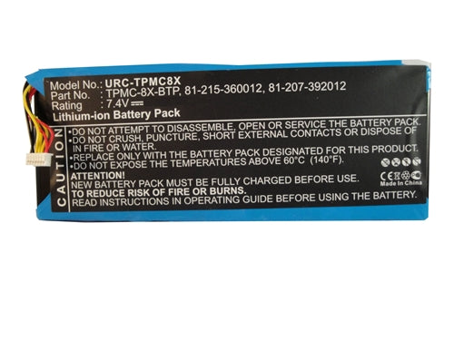REPL. CRESTRON TPMC-8X BATTERY (URC-TPMC8X)