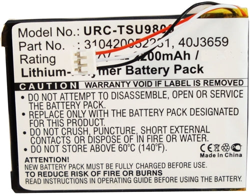 REPL. PHILIPS PRONTO TSU9800 BATT (URC-TSU9800)