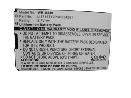 REPL. ZTE U230 BATTERY (WR-U230)