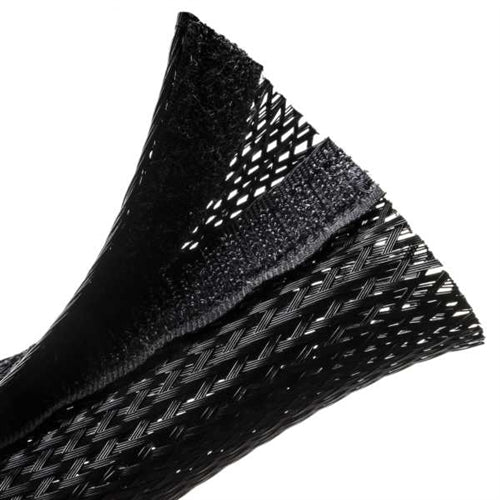 Flame Retardant Hook & Loop Braided Sleeving (170-03157)