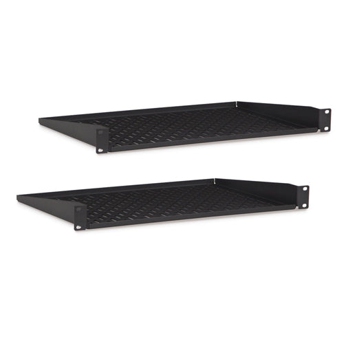 1U 12" Vented Component Shelf - 2 Pack (1906-3-221-01)