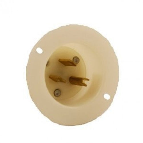 15A 125V 2P 3W SB INLET FLANGED (5278)