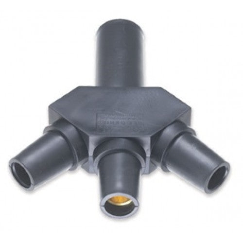CL/CLS/CLM Hard 3Fer Adapter (M-F-F-F) - Green (E) (CA3F-E)
