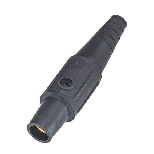 CLS Series Inline Single Pin Connector (400A / 600V) 2/0 - 4/0 AWG Female - Black (A) (CLS40FB-A)