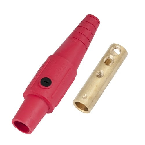 CLS Series Inline Single Pin Connector (400A / 600V) 2/0 - 4/0 AWG Female - Red (C ) (CLS40FB-C)