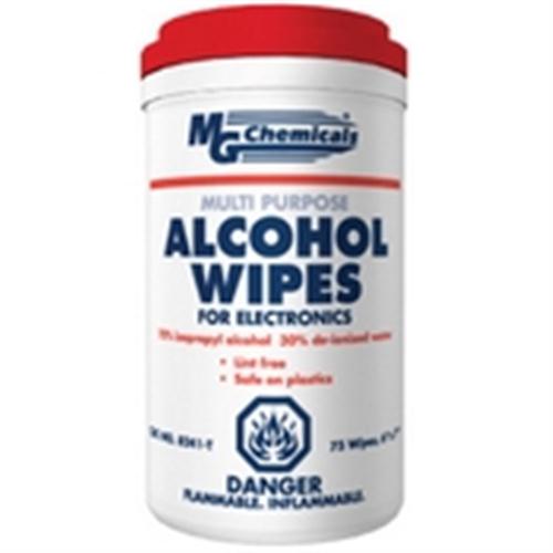 MULTI PURPOSE ALCOHOL WIPES IN POP UP TUB (8241-T)