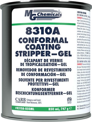 CONFORMAL COATING STRIPPER-GEL (CASE PACK) (mg_8310A-850ML)