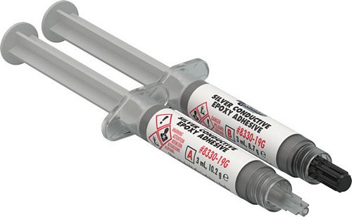SILVER CONDUCTIVE EPOXY, 10 MIN. POT LIFE, EXT. CONDUCTIVITY (mg_8330-19G)