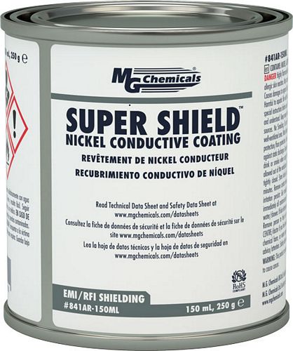 SUPER SHIELDÂ Nickel Conductive Coating - UL Recognized (mg_841AR-150ML)