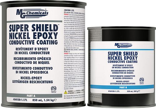 SUPER SHIELDÂ NICKEL EPOXY CONDUCTIVE COATING (mg_841ER-1.17L)