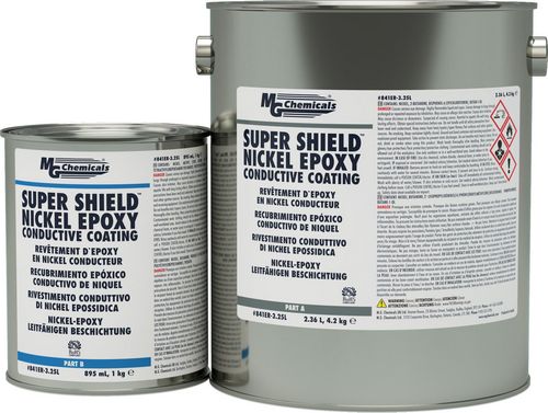 SUPER SHIELDÂ NICKEL EPOXY CONDUCTIVE COATING (mg_841ER-3.25L)