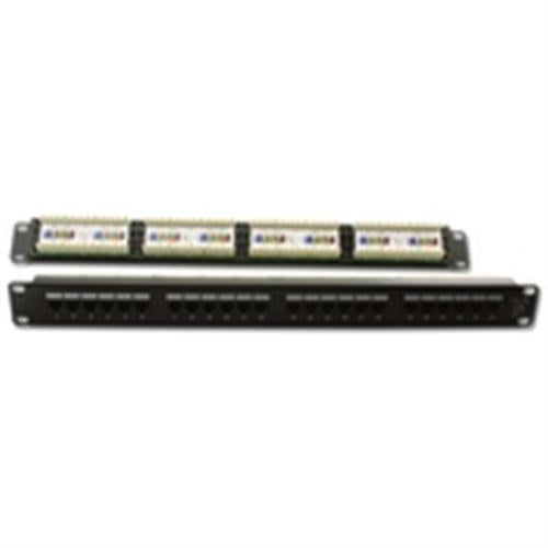 CAT5e 24 PORT ORG110 PATCH PANEL 568 A&B (110-PP5E-248L)