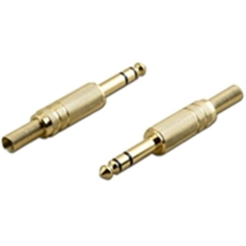 6.3mm Stereo Plug Gold w/Shield Handle OD6mm (6.3-0611G)