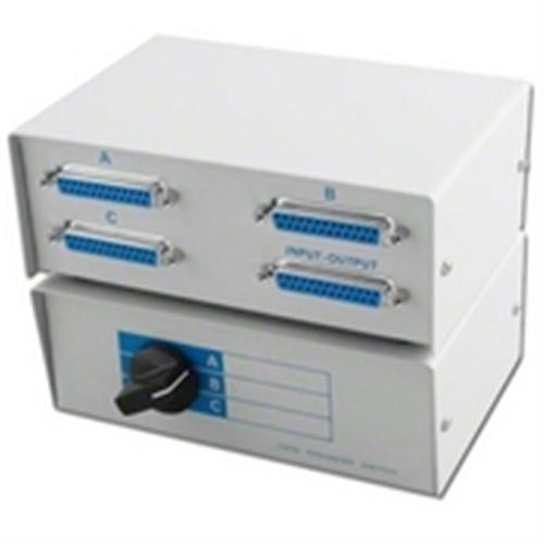 DATA SWITCH BOX 25 PIN/3-WAY (ABM-25-3)