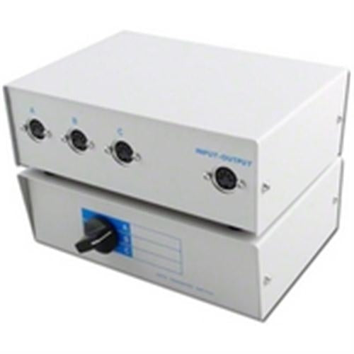 DATA SWITCH BOX DIN5 PIN 3-WAY (ABM-D5-3)