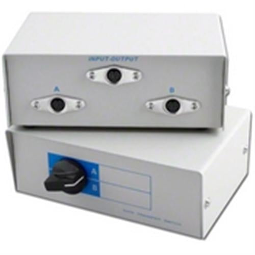 DATA SWITCH BOX MiniDin8 2-WAY (ABM-MD8-2)