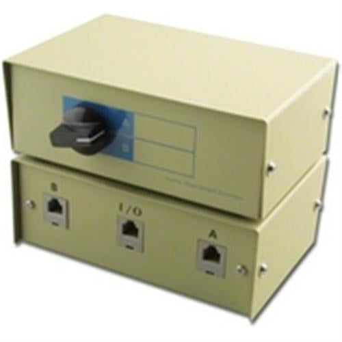 DATA SWITCH BOX RJ11 2-WAY (ABM-T6-2)