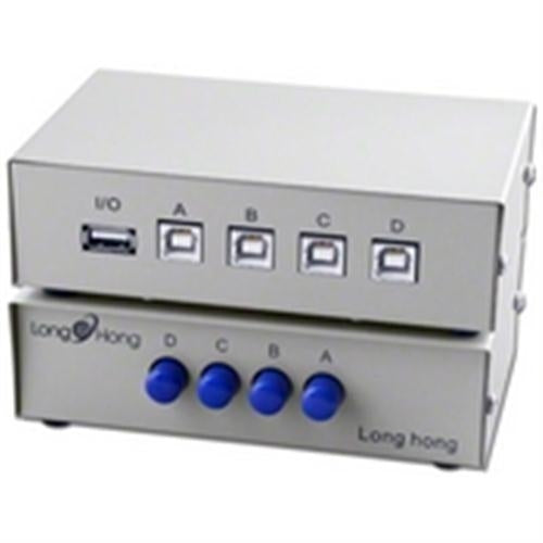 DATA SWITCH BOX USB 4B IN 1A OUT (ABM-USB-4B)