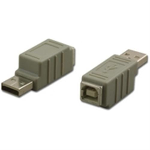 ADAPTOR USB TYPE A MALE TO TYPE B FEMALE (AD-USB-AMBF)