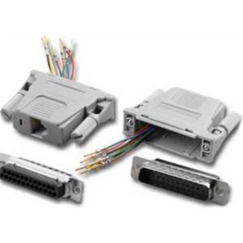 DB25/M TO RJ45 1PC MOD ADPT GRAY (ADM-25M8-GR)