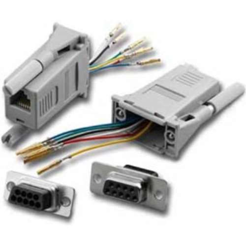 DB9/F TO RJ-11 1PC MOD ADPT GRAY (ADM-9F6-GR)