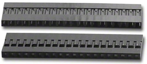 BLACK LATCH HOUSING 20C SINGLE ROW (BLS-20)