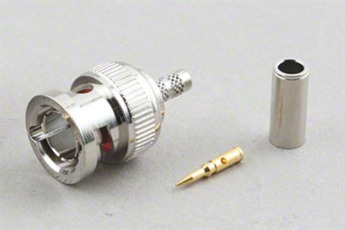 75 Ohm FOR 735A 3pcs TEFLON CRIMP PLUG (BNC-3029-735A-75)
