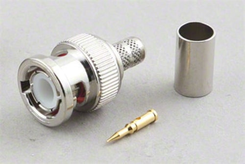 FOR RG59/U.62/U 3-PC CRIMP PLUG DIE CAST (BNC-3821)